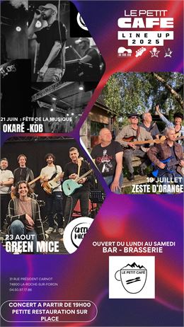 Concerts - Le Petit Café