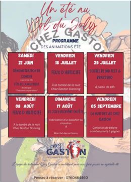 Feu d'artifice et animations Col du Joly_Hauteluce