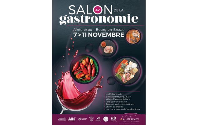 Visuel 2025 Salon de la gastronomie - ©Ainterexpo