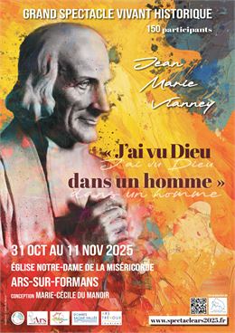 Spectacle vivant : J'ai vu Dieu dans un homme_Ars-sur-Formans