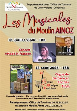 Concert les Citharins au Moulin Ainoz_Crest-Voland - Céline Carrera