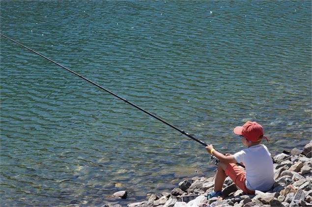 Pêche au lac du Titou - La Toussuire