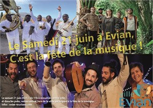 Fête de la musique d'Evian 2025
