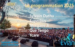 Scènes estivales d'Evian 2025