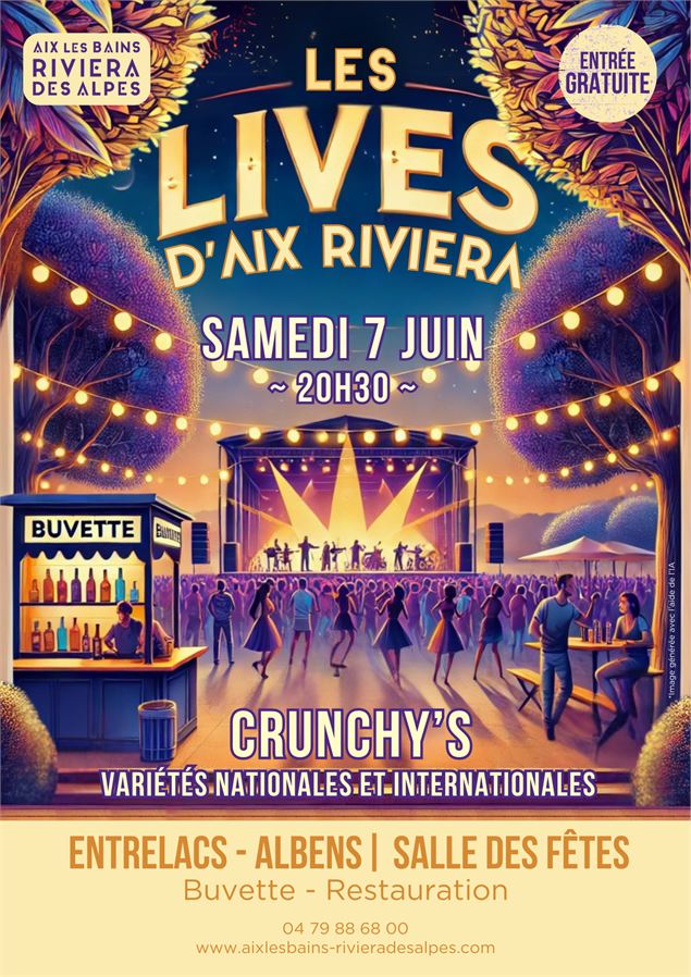 LES LIVES D'AIX RIVIERA - Crunchy's (Reprises)_Entrelacs