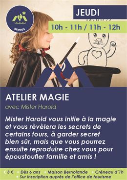 affiche de l'animation - Bernex animations