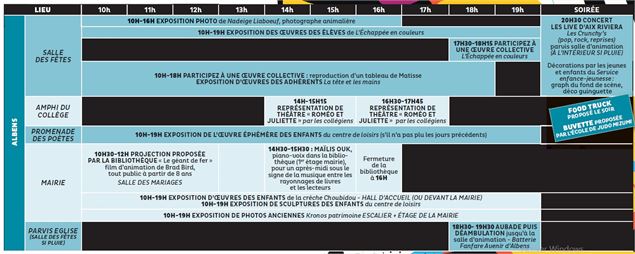 programme - Commune d'Entrelacs