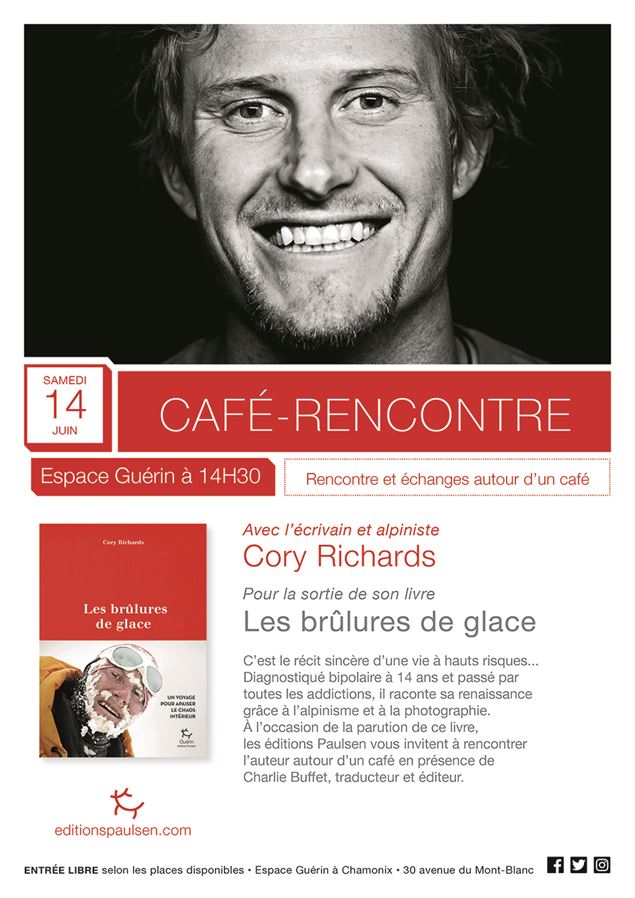 Rencontre avec Cory Richards auteur des Brulures de glace_Chamonix-Mont-Blanc