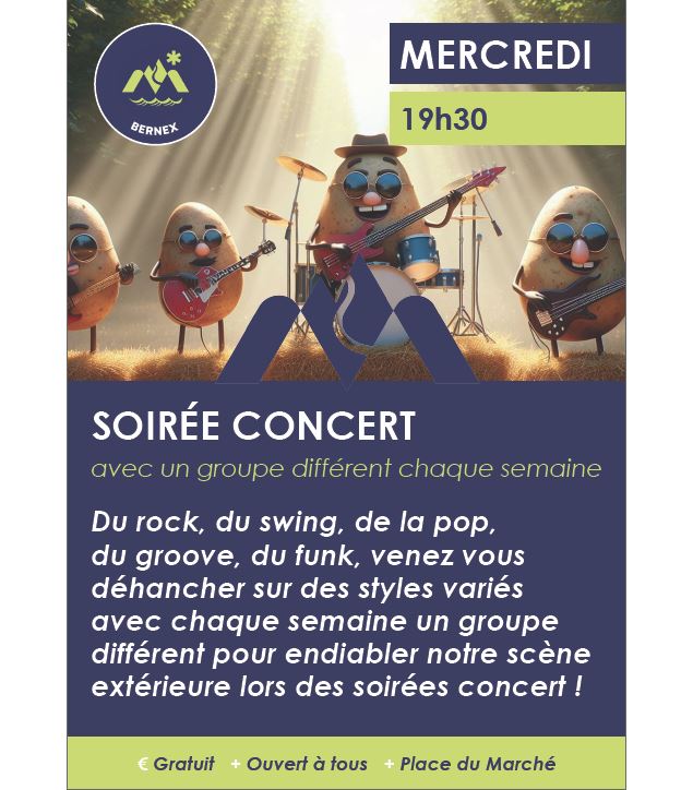 affiche de l'animation - Bernex animations