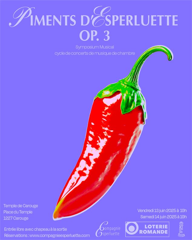 Piments d'Esperluette, op. 3
