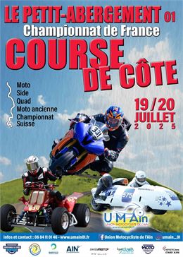 Course de côte moto – Championnat de France de la Montagne au Petit-Abergement_Haut Valromey - UMAin