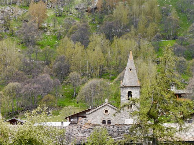 l'église de Bonneval sur Arc - Rencontres de l'Ouille Allègre