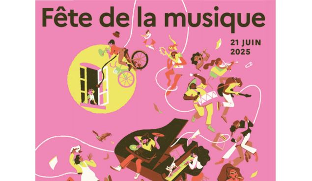Visuel Fête de la musique Bourg en Bresse - © Ville de Bourg-en-Bresse