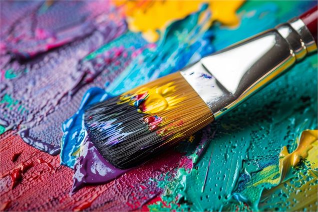 Peinture acrylique expressive