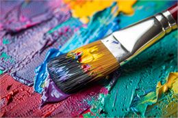 Peinture acrylique expressive
