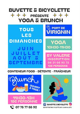 YOGA & BRUNCH - LodgesViaRhôna/Buvette et bicyclette