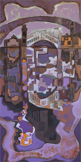 Reflet dans le Grand Canal, Série Venise - Béatrice Signorelli