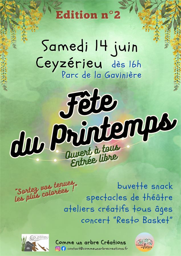 affiche  - Comme un arbre créations