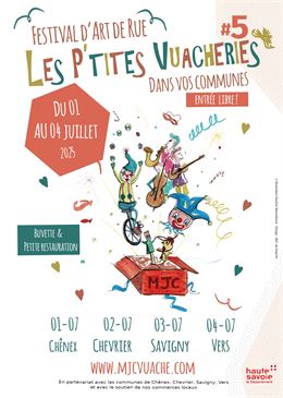 Affiche 2025 - MJC Vuache