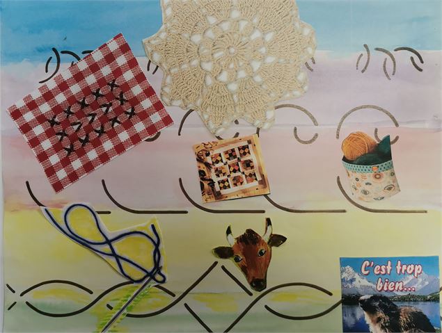 Exposition-vente de loisirs créatifs_Champagny-en-Vanoise - Association Au fil du Patch