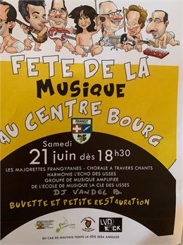 Fête de la musique - Mairie de Frangy