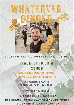 Fête de la Musique à l'auberge "Chez Cuzieu"_Arvière-en-Valromey - Ferme auberge Chez Cuzieu