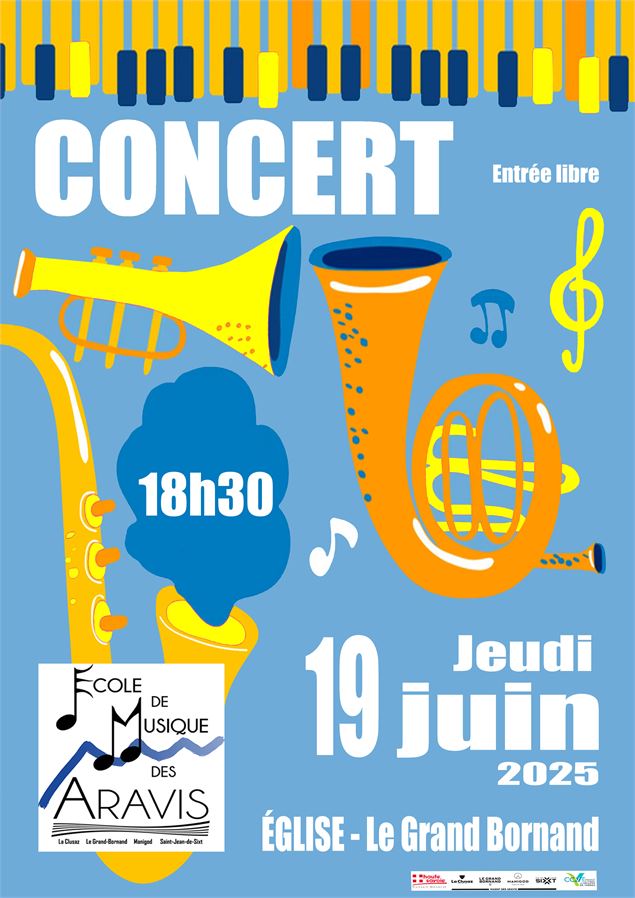 Affiche du concert