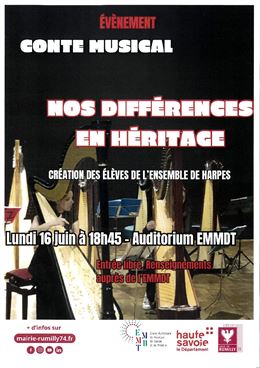 Conte musical : nos différences en héritage_Rumilly