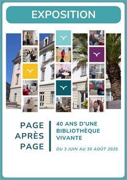 "Page après page, 40 ans d'une bibliothèque vivante" - Laure Mouchetan Verny