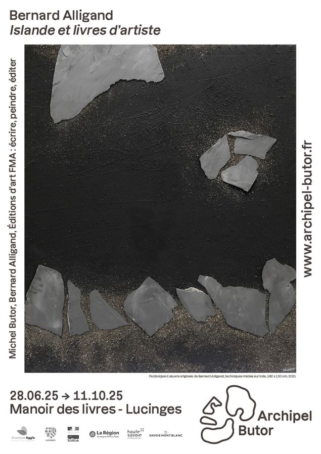 Affiche de l'exposition Bernard Alligand, 