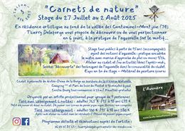 Stage "Carnets de nature" - Thierry Deleforge