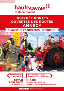 Journées portes ouvertes des routes 2025 -Annecy - ©Dep74