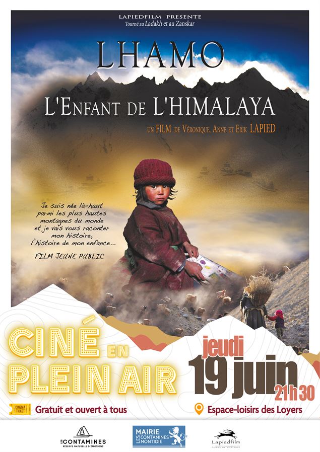Ciné Plein Air : Lhamo, l'enfant de l'himalaya_Les Contamines-Montjoie - Lapiedfilm