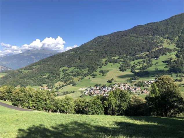 vue panoramique du village des Avanchers - DD-FF