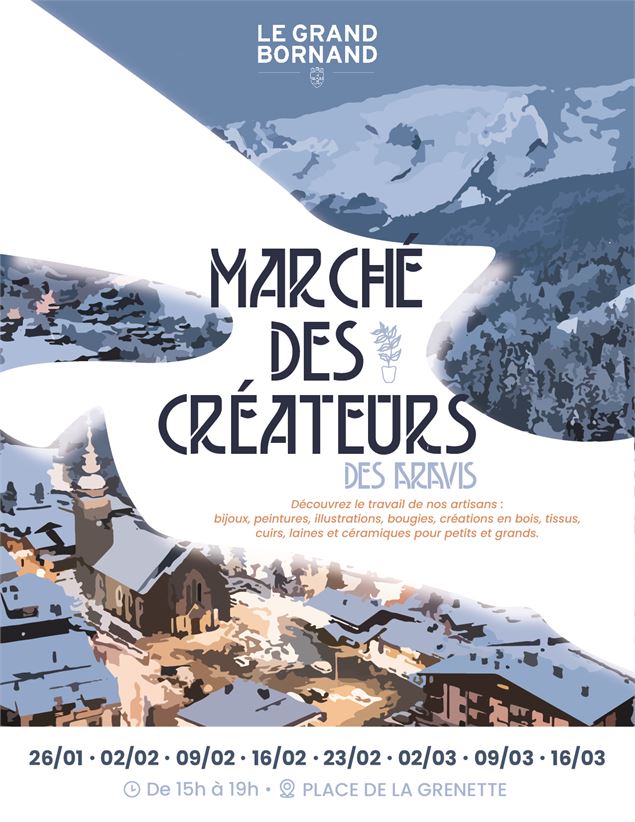Marché des créateurs - Le Grand-Bornand Tourisme