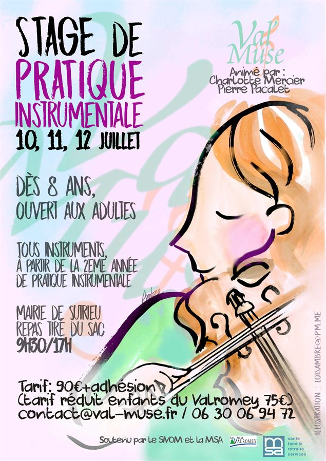 Stage de pratique instrumentale - Ambre Loiseau