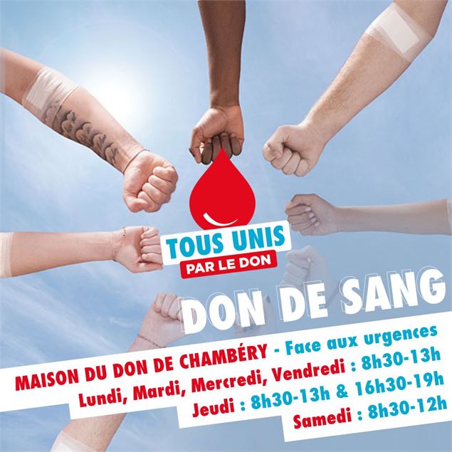 Journée mondiale du don de sang - établissement français du sang