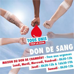 Journée mondiale du don de sang - établissement français du sang