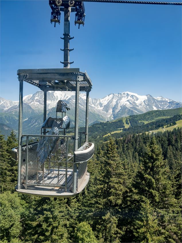 Sculpture d' Oliver Laric - Biennale Artocène_Saint-Gervais-les-Bains