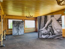 Installation de Zhang Yunyao - Biennale Artocène_Saint-Gervais-les-Bains