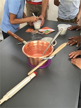 Ustensiles pour fabrication du fromage de Savoie - Paysalp