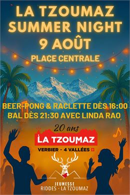 La Tzoumaz Summer Night - Bal des 20 ans_Riddes