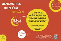Rencontres Bien-être Automnales - 6ème édition_Sixt-Fer-à-Cheval