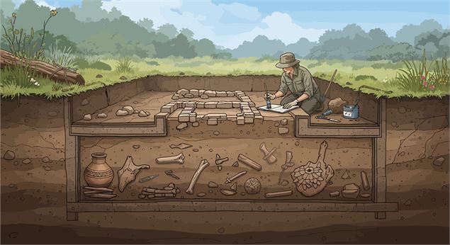 Petits os, grandes histoires : enquête chez nos ancêtres_Valserhône