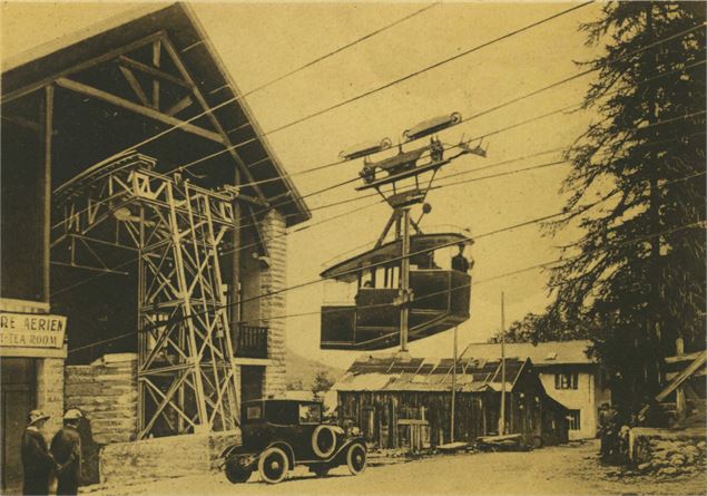 Le téléphérique de La Para-Les Glaciers - P.-L. Roy