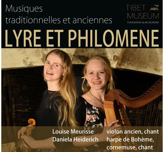Concert Lyre et Philomène : musiques traditionnelles et anciennes_Gruyères - Tibet Museum
