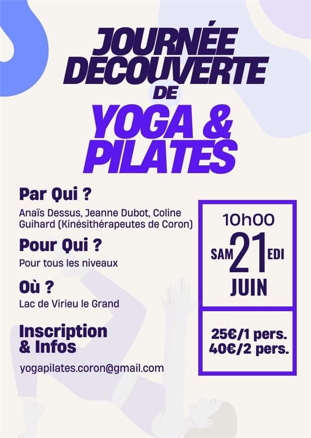 Journée découverte Yoga & Pilates - copyright
