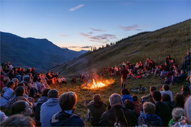 Feu de camp Chez Pépé Nicolas - L.Brochot