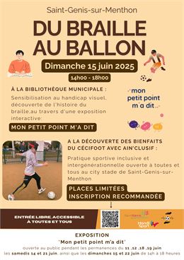 du braille au ballon - ain'clusif