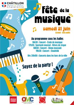 Affiche A3 - Ville de Châtillon-sur-Chalaronne